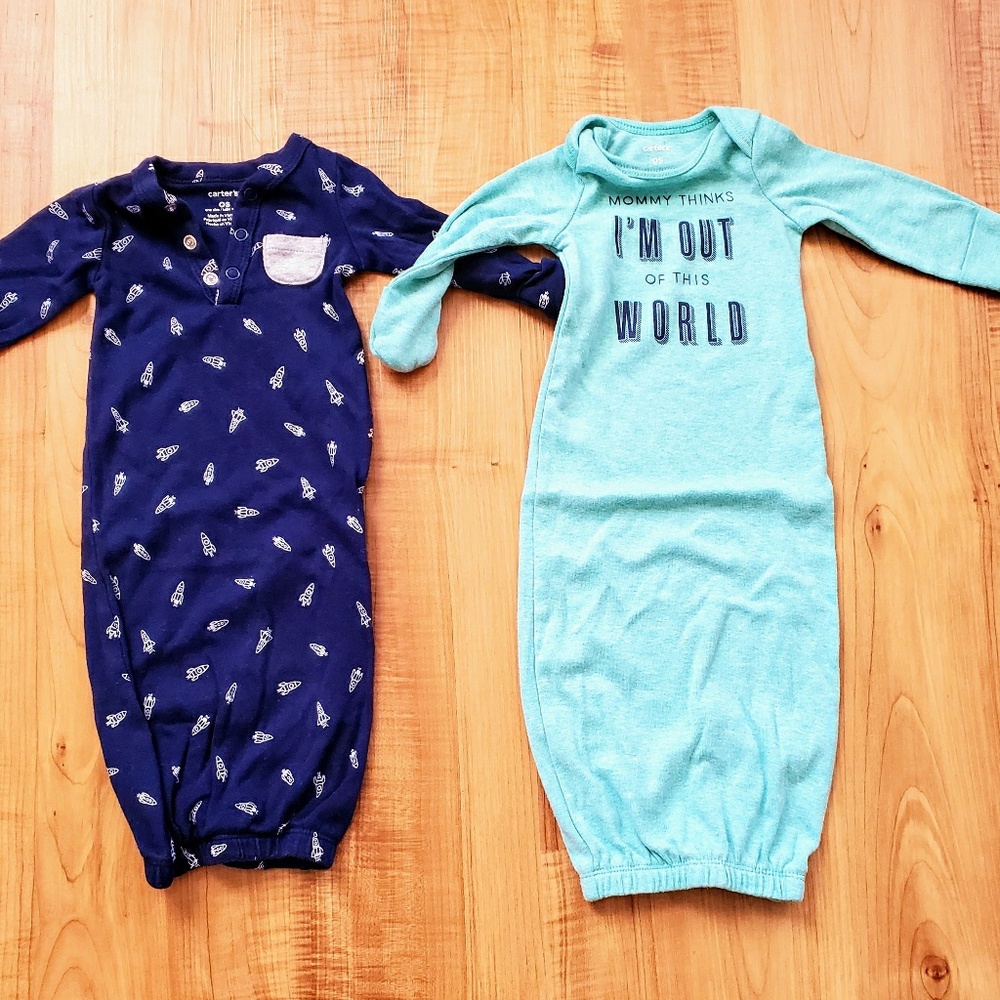 Newborn gowns